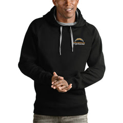 Los Angeles Chargers Antigua Logo Victory Pullover Hoodie | NFL Sale