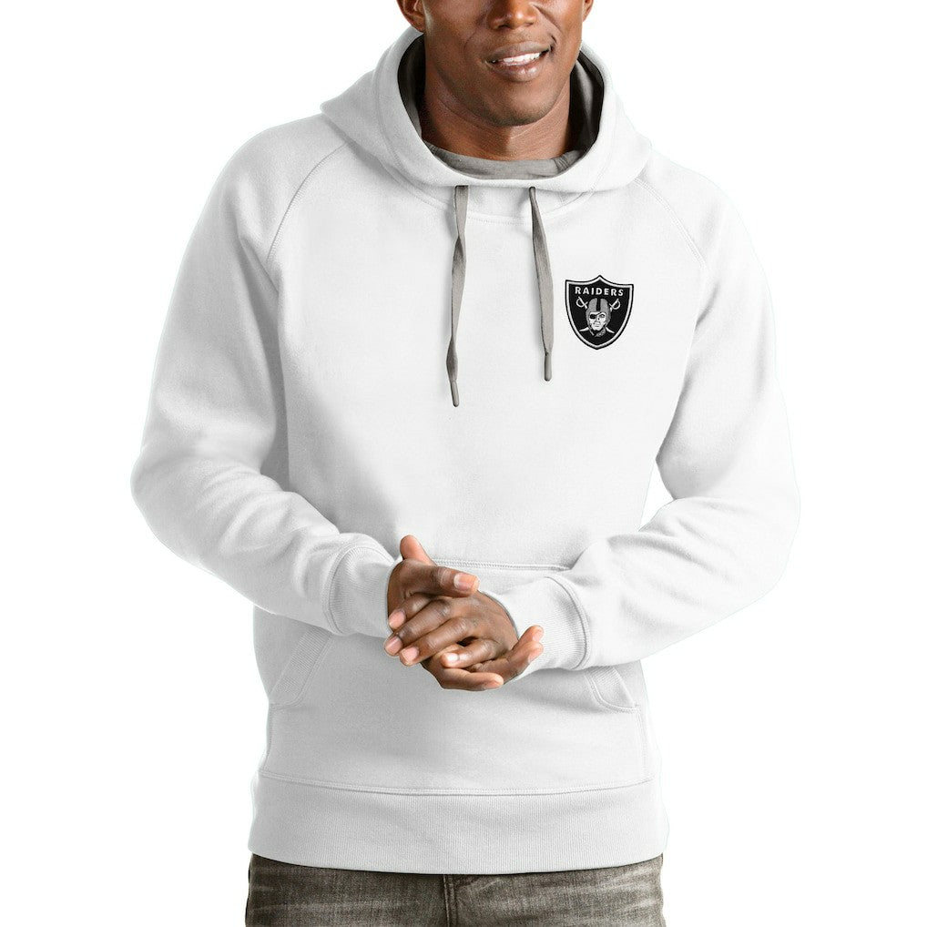 Las Vegas Raiders Antigua Logo Victory Pullover Hoodie | NFL Sale