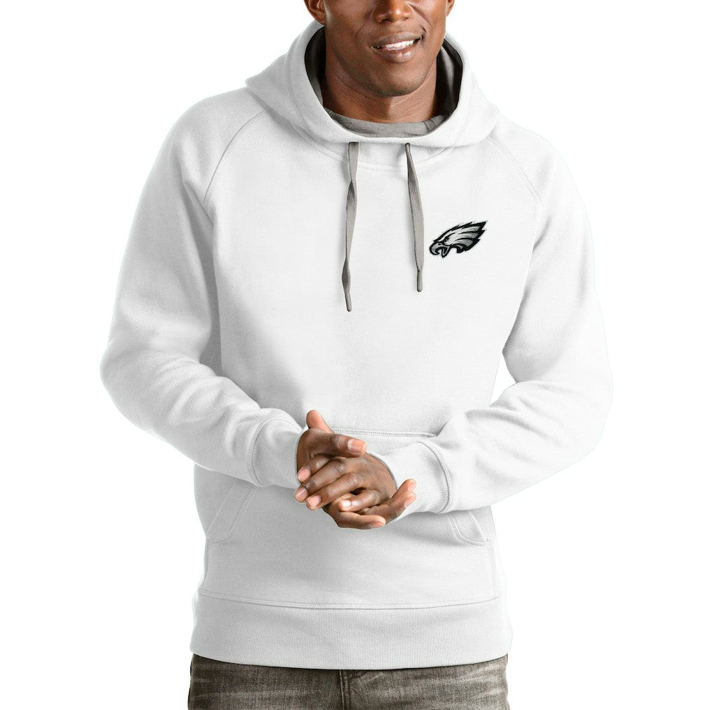 Philadelphia Eagles Antigua Logo Victory Pullover Hoodie | NFL Sale