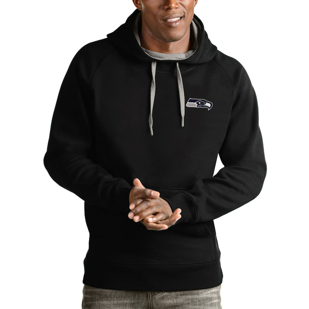 Seattle Seahawks Antigua Logo Victory Pullover Hoodie | NFL US