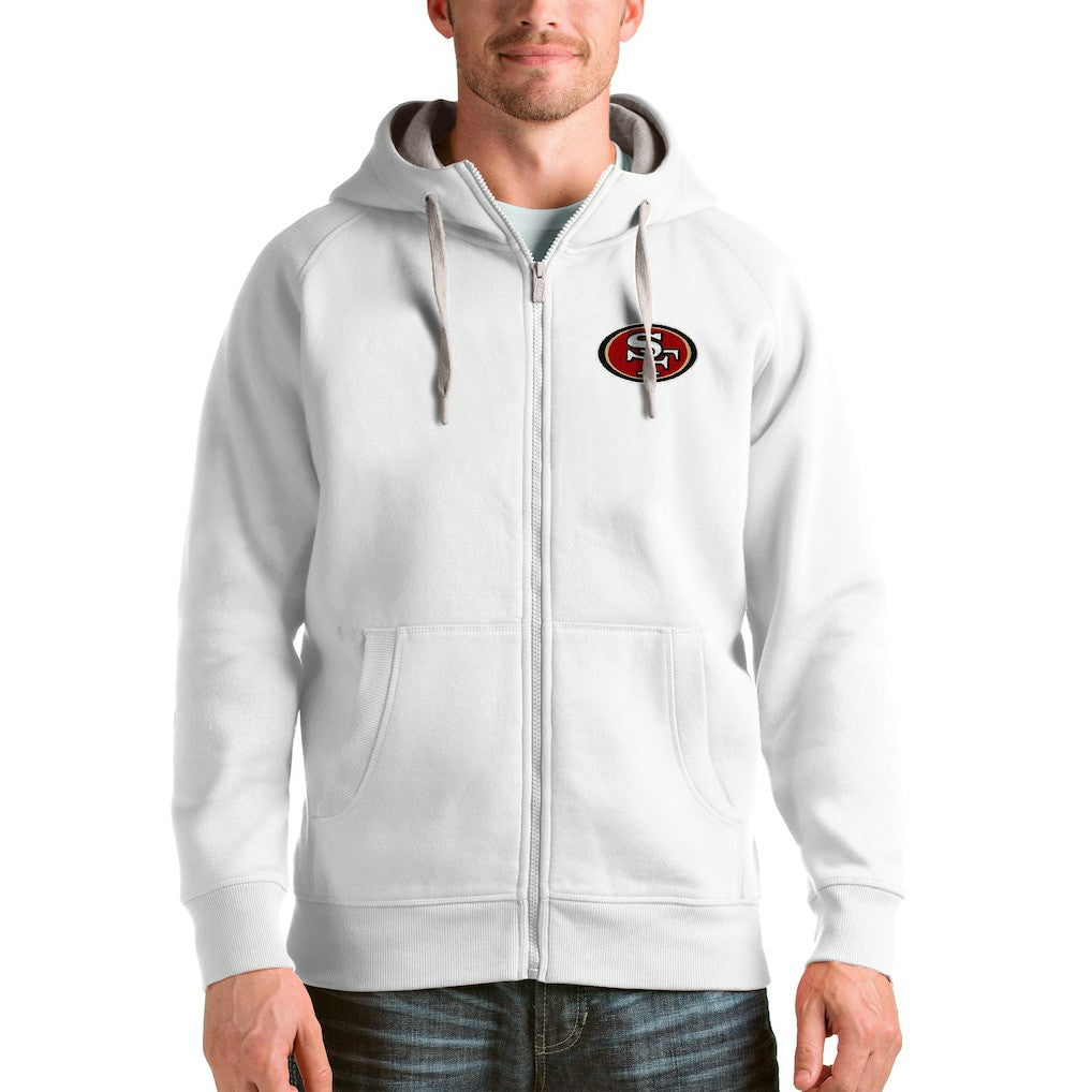 San Francisco 49ers Antigua Victory Full-Zip Hoodie | NFL US