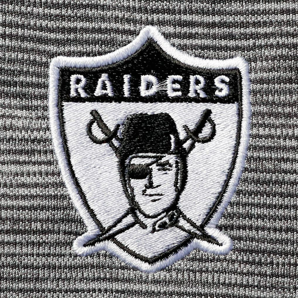 Las Vegas Raiders Antigua Throwback Cycle Quarter-Zip Jacket | NFL Discount