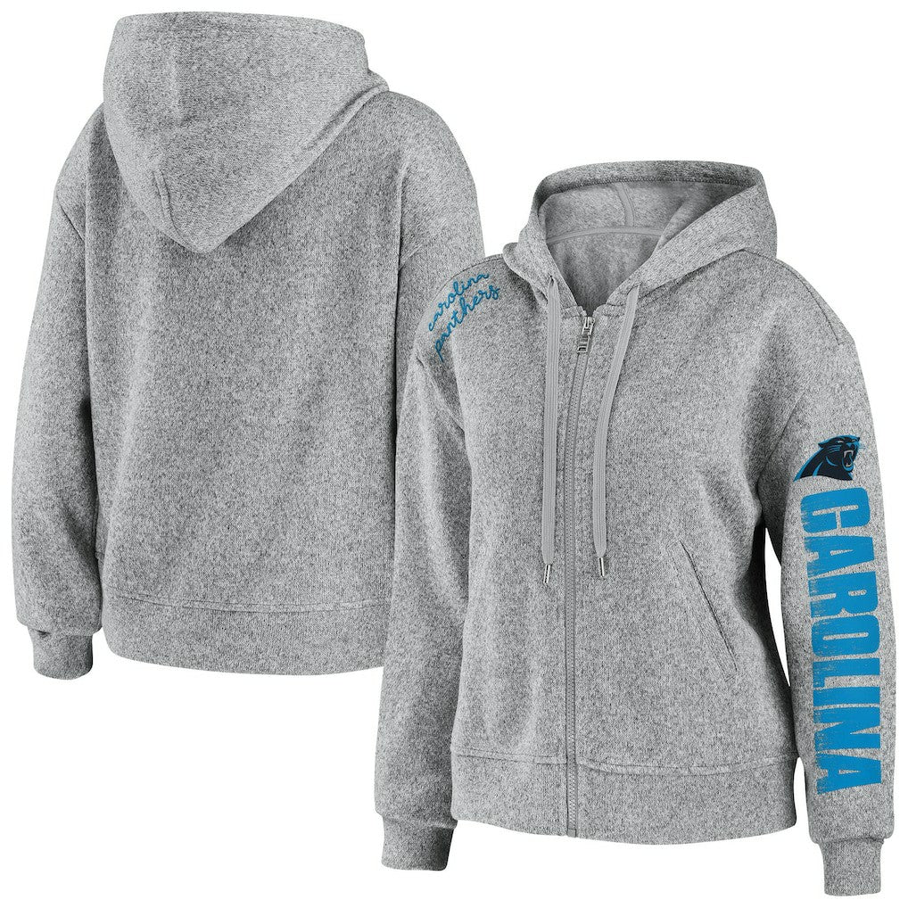 Carolina Panthers WEAR by Erin Andrews Women's Full-Zip Hoodie | NFL Near me