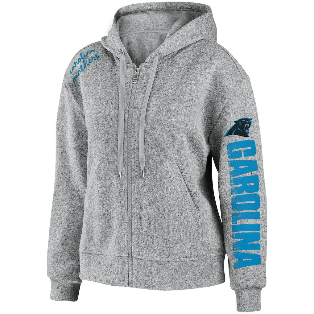 Carolina Panthers WEAR by Erin Andrews Women's Full-Zip Hoodie | NFL Near me