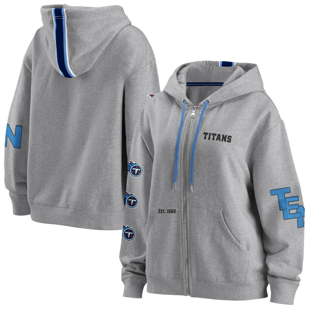 Tennessee Titans WEAR by Erin Andrews Women's Full-Zip Hoodie | NFL Online