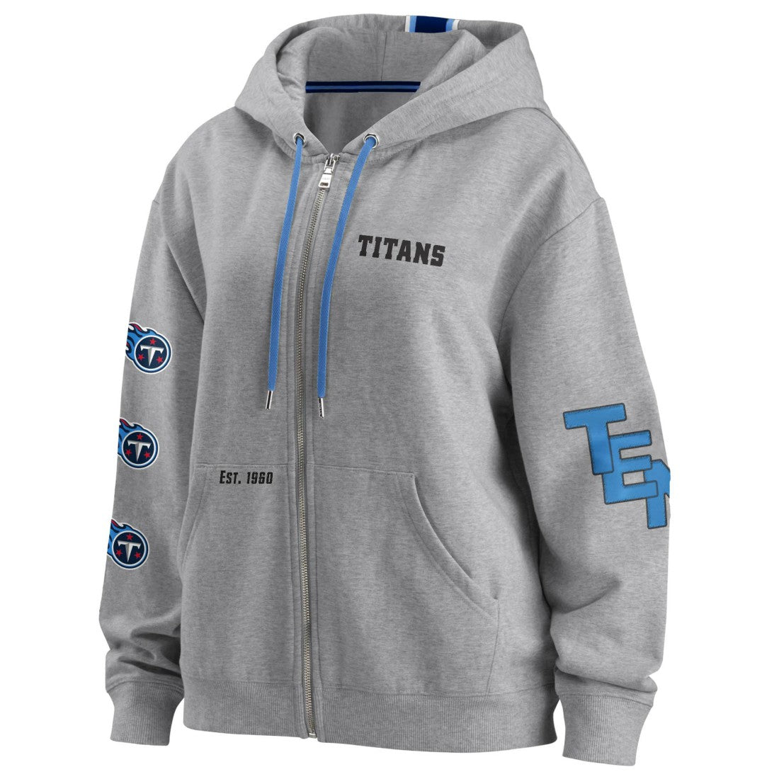 Tennessee Titans WEAR by Erin Andrews Women's Full-Zip Hoodie | NFL Online