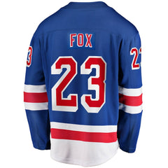 Adam Fox New York Rangers Fanatics Home Breakaway Replica Jersey -  NHL Jerseys