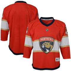 Florida Panthers Youth Home Replica Blank Jersey -  NHL Jerseys
