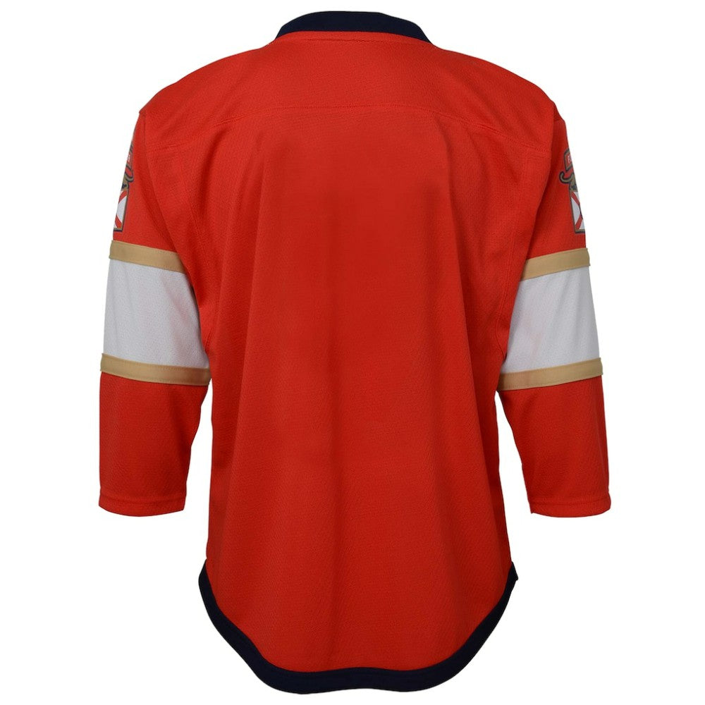 Florida Panthers Youth Home Replica Blank Jersey -  NHL Jerseys