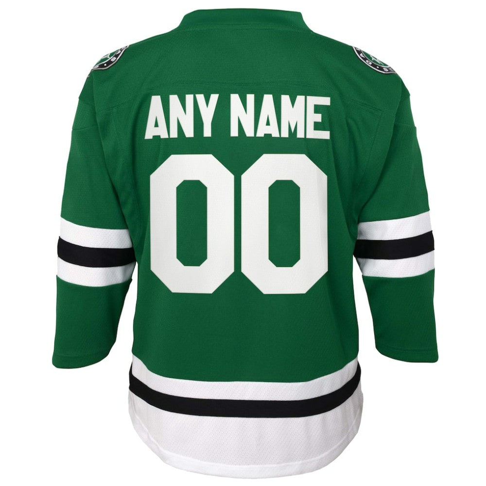 Dallas Stars Youth Home Replica Custom Jersey -  NHL Jerseys