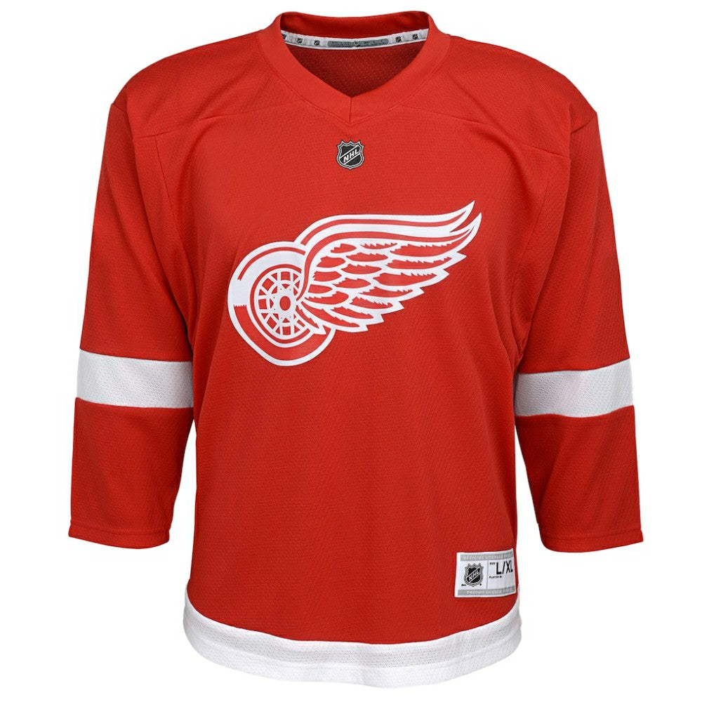 Detroit Red Wings Youth Home Replica Custom Jersey -  NHL Jerseys