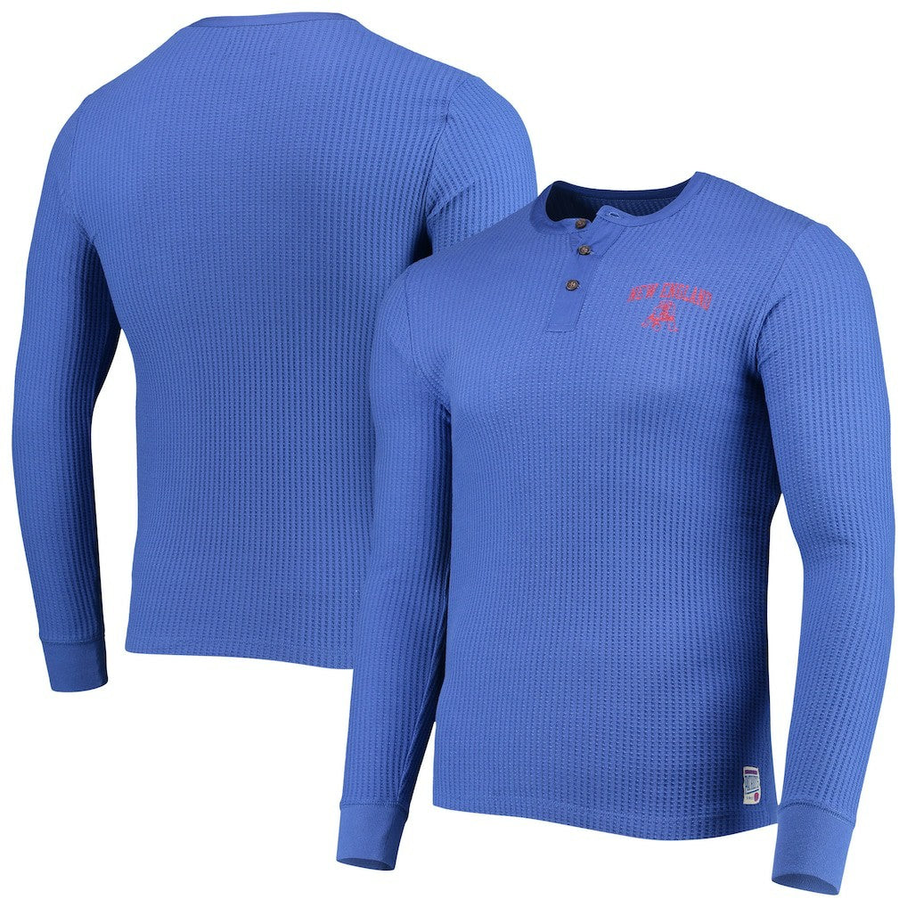 New England Patriots Junk Food Thermal Henley Long Sleeve T-Shirt | NFL Near me