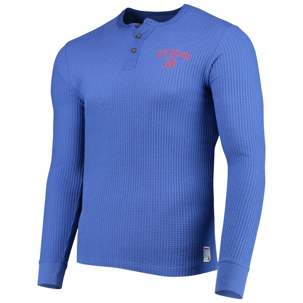 New England Patriots Junk Food Thermal Henley Long Sleeve T-Shirt | NFL Near me