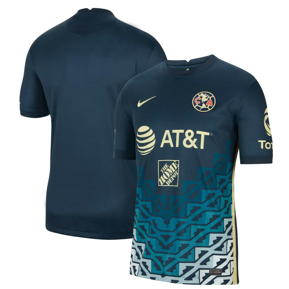 Club America Youth 2021/22 Away Breathe Stadium Replica Jersey