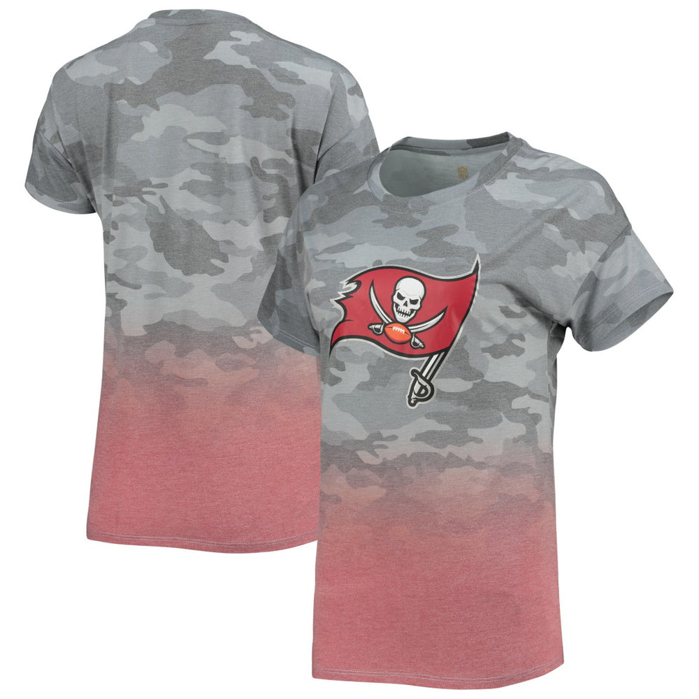 Tampa Bay Buccaneers Juniors Beth Camo Dip-Dye T-Shirt | NFL Hot