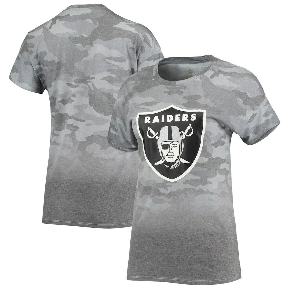 Las Vegas Raiders Juniors Beth Camo Dip-Dye T-Shirt | NFL US
