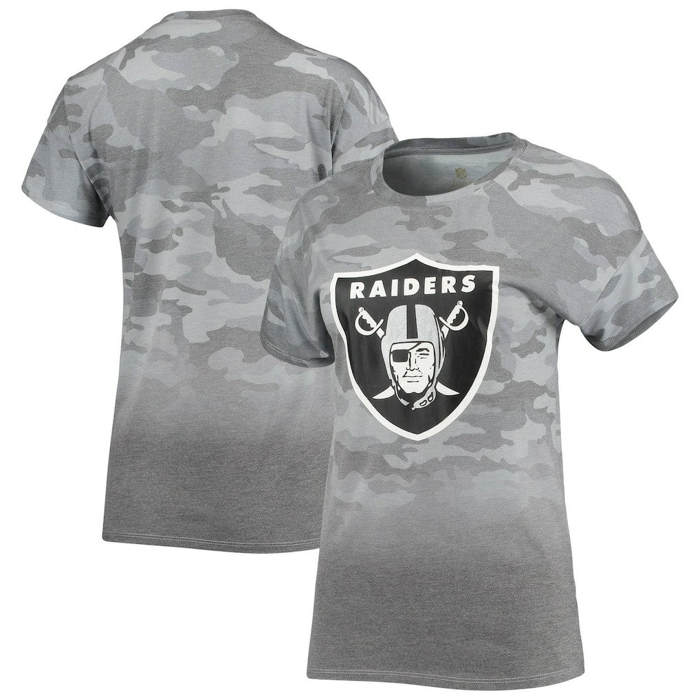 Las Vegas Raiders Juniors Beth Camo Dip-Dye T-Shirt | NFL US