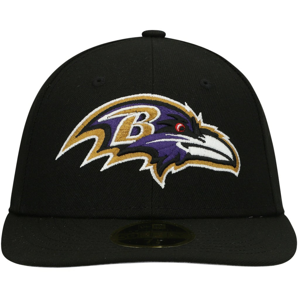 Baltimore Ravens Omaha Low Profile 59FIFTY Fitted Hat | NFL Hot