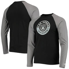 Las Vegas Raiders League Raglan Long Sleeve T-Shirt | NFL Hot