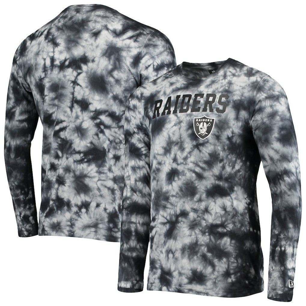 Las Vegas Raiders Tie-Dye Long Sleeve T-Shirt | NFL Discount