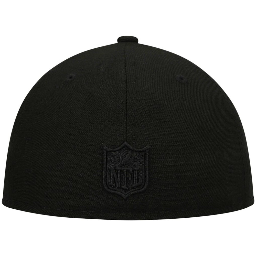 Atlanta Falcons Black on Black Low Profile 59FIFTY II Fitted Hat | NFL New