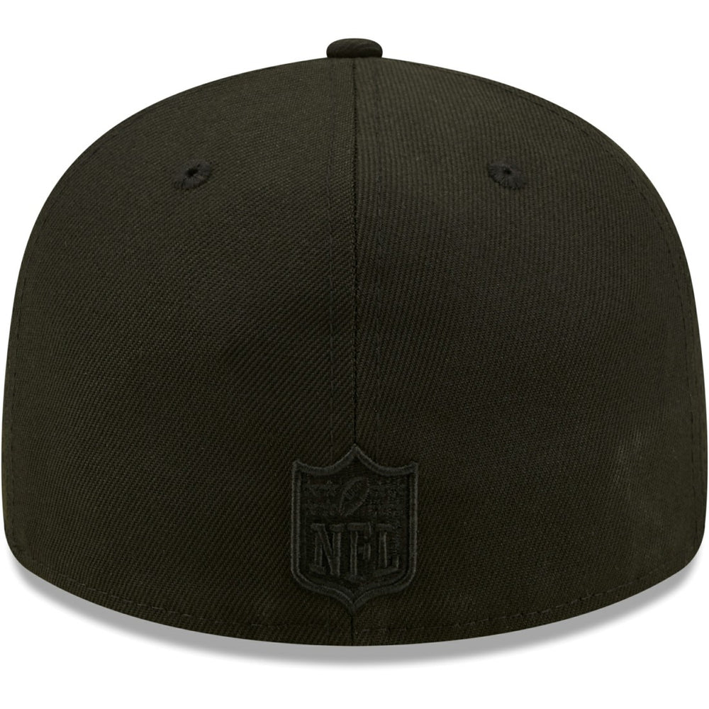 Houston Texans Black on Black Low Profile 59FIFTY II Fitted Hat | NFL Sale