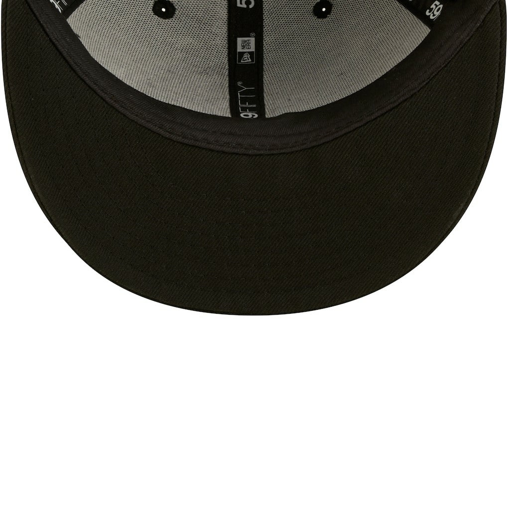 Jacksonville Jaguars Black on Black Low Profile 59FIFTY II Fitted Hat | NFL Discount