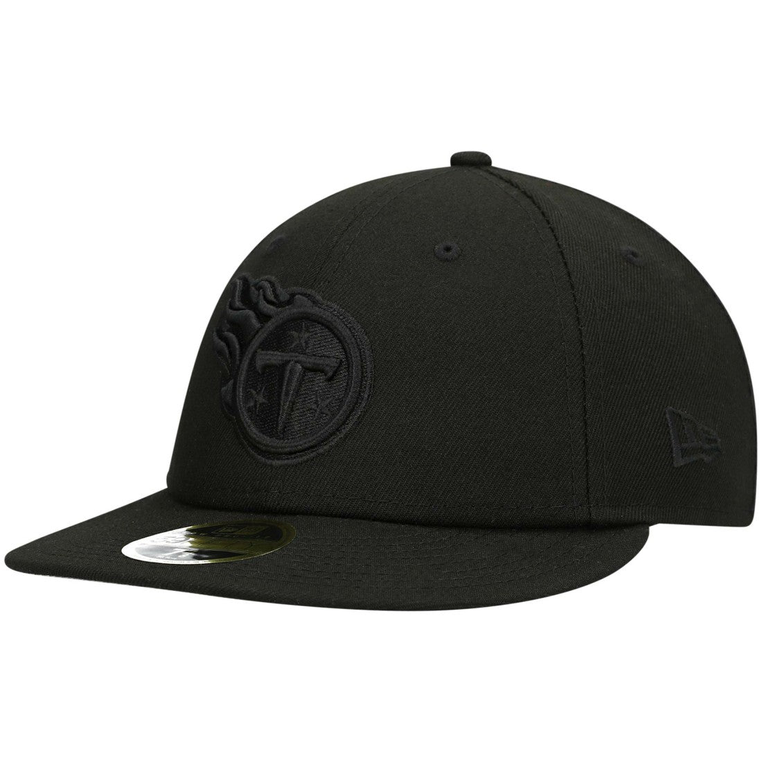 Tennessee Titans Black on Black Low Profile 59FIFTY II Fitted Hat | NFL Hot