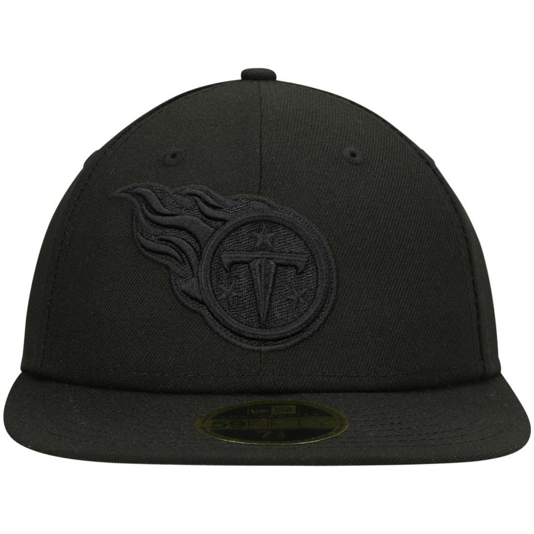 Tennessee Titans Black on Black Low Profile 59FIFTY II Fitted Hat | NFL Hot