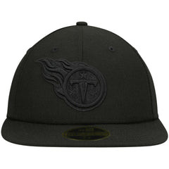 Tennessee Titans Black on Black Low Profile 59FIFTY II Fitted Hat | NFL Hot