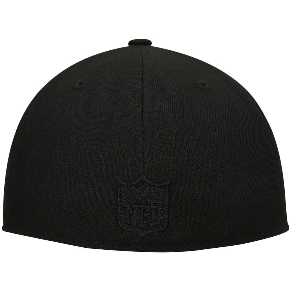 New Orleans Saints Historic Logo Black on Black Low Profile 59FIFTY II Fitted Hat | NFL Outlet