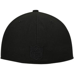 New Orleans Saints Historic Logo Black on Black Low Profile 59FIFTY II Fitted Hat | NFL Outlet
