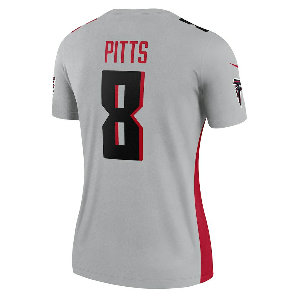 Atlanta Falcons Kyle Pitts Sr.  Women's Inverted Legend Player Performance Top | NFL New