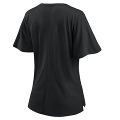 New Orleans Saints Women's Southpaw Flutter V-Neck T-Shirt | NFL Online