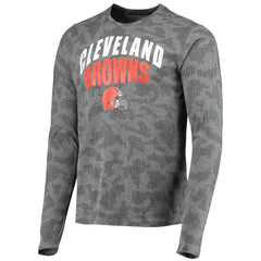 Cleveland Browns MSX by Michael Strahan Camo Performance Long Sleeve T-Shirt | NFL On sale