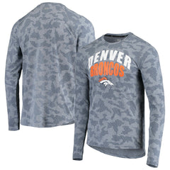 Denver Broncos MSX by Michael Strahan Camo Performance Long Sleeve T-Shirt | NFL On sale