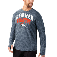 Denver Broncos MSX by Michael Strahan Camo Performance Long Sleeve T-Shirt | NFL On sale
