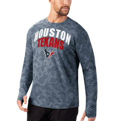 Houston Texans MSX by Michael Strahan Camo Performance Long Sleeve T-Shirt | NFL Sale
