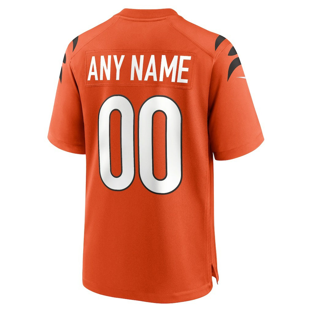 Cincinnati Bengals Alternate Game Custom Jersey | NFL Sale