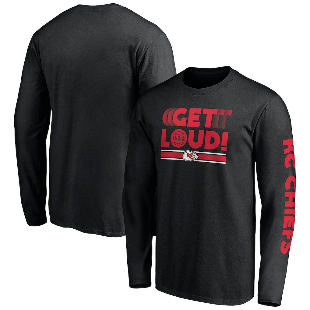 Kansas City Chiefs Hometown Collection Facemask Long Sleeve T-Shirt | NFL Online