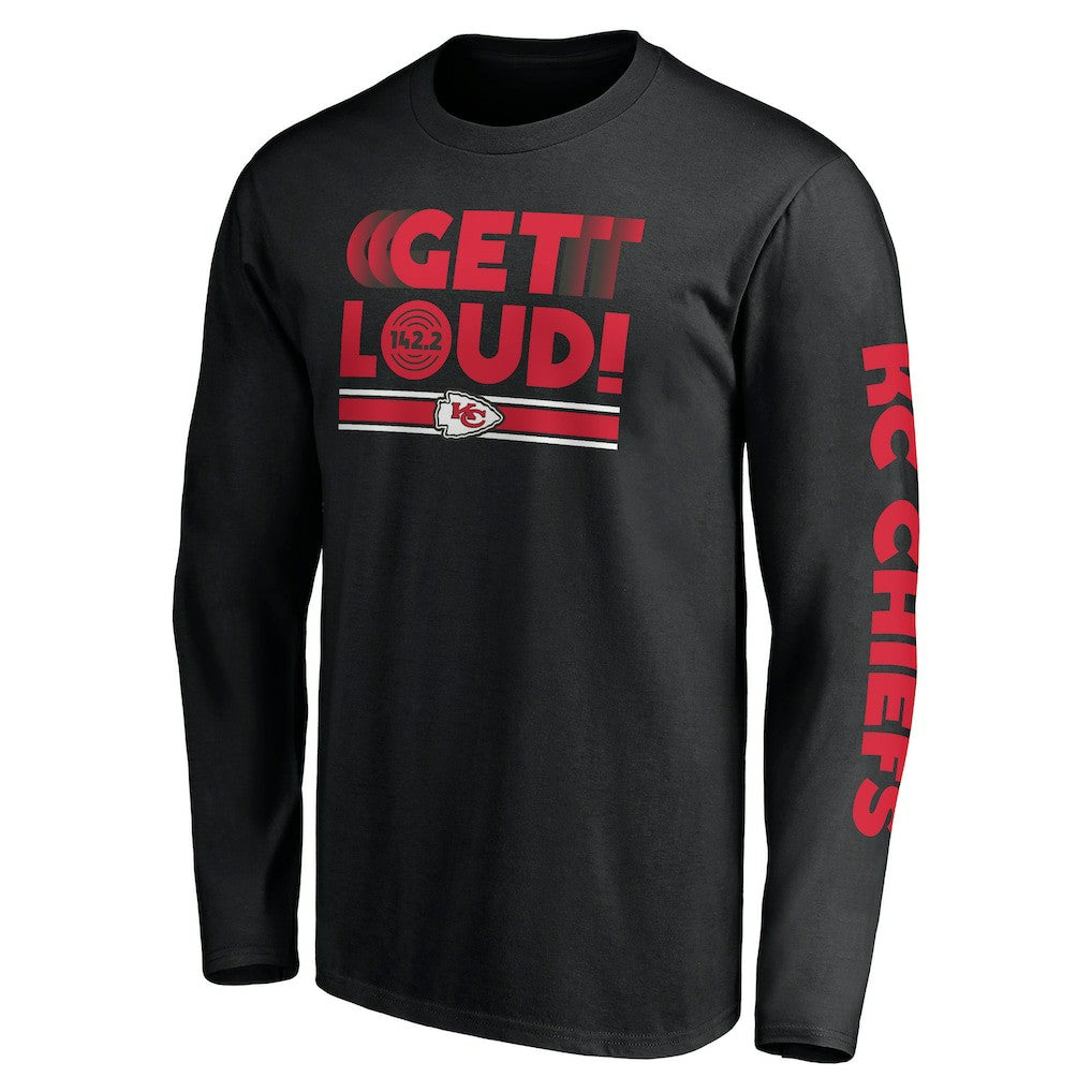 Kansas City Chiefs Hometown Collection Facemask Long Sleeve T-Shirt | NFL Online