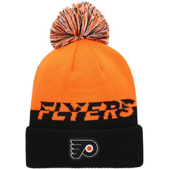 Philadelphia Flyers adidas COLD.RDY Cuffed Knit Hat with Pom -  NHL Hats