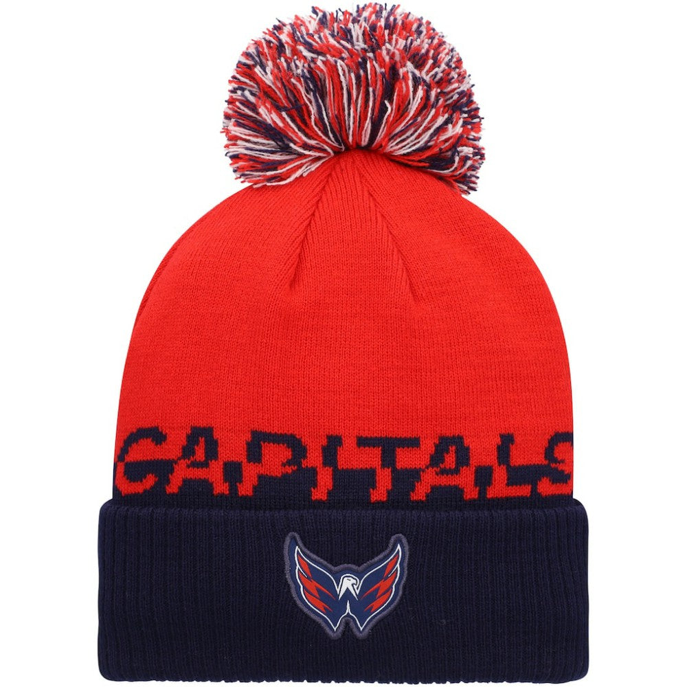Washington Capitals adidas COLD.RDY Cuffed Knit Hat with Pom -  NHL Hats