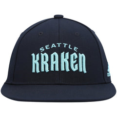 Seattle Kraken adidas Team Snapback Hat -  NHL Hats