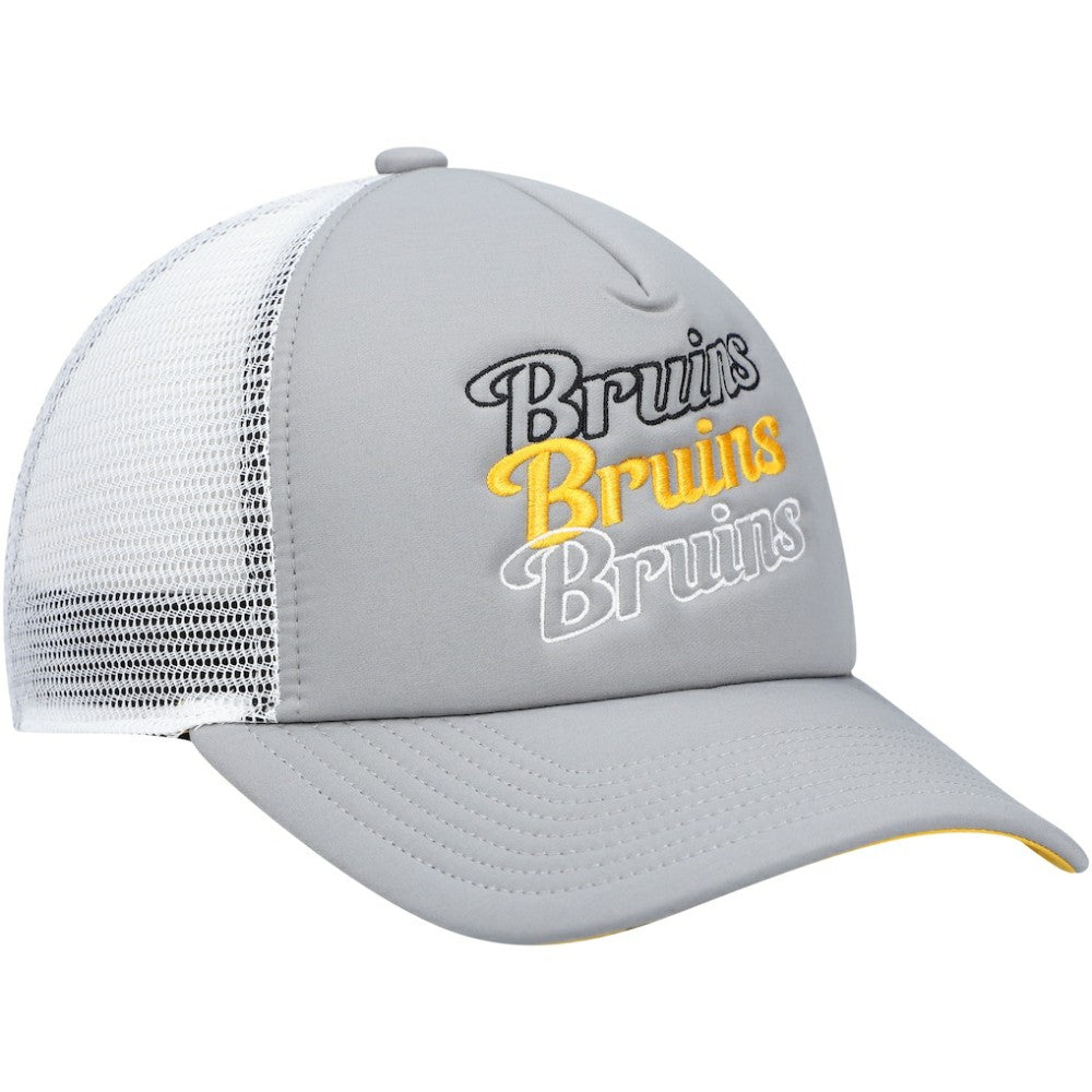 Boston Bruins adidas Women's Foam Trucker Snapback Hat -  NHL Hats