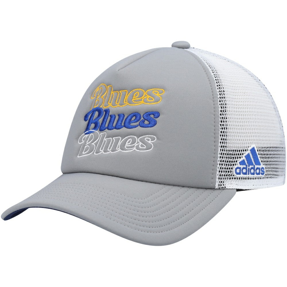 St. Louis Blues adidas Women's Foam Trucker Snapback Hat -  NHL Hats