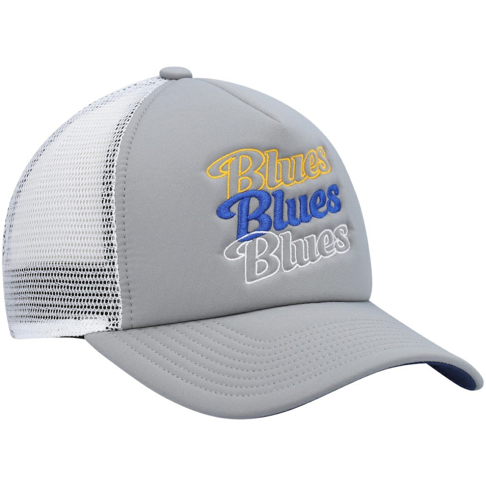St. Louis Blues adidas Women's Foam Trucker Snapback Hat -  NHL Hats