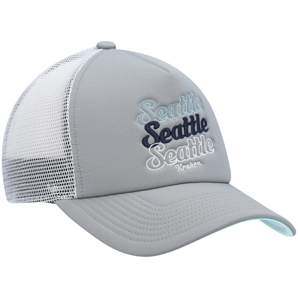Seattle Kraken adidas Women's Foam Trucker Snapback Hat -  NHL Hats