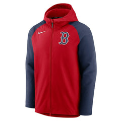 Boston Red Sox Nike Authentic Collection Performance Raglan Full-Zip Hoodie - MLB Hoodies