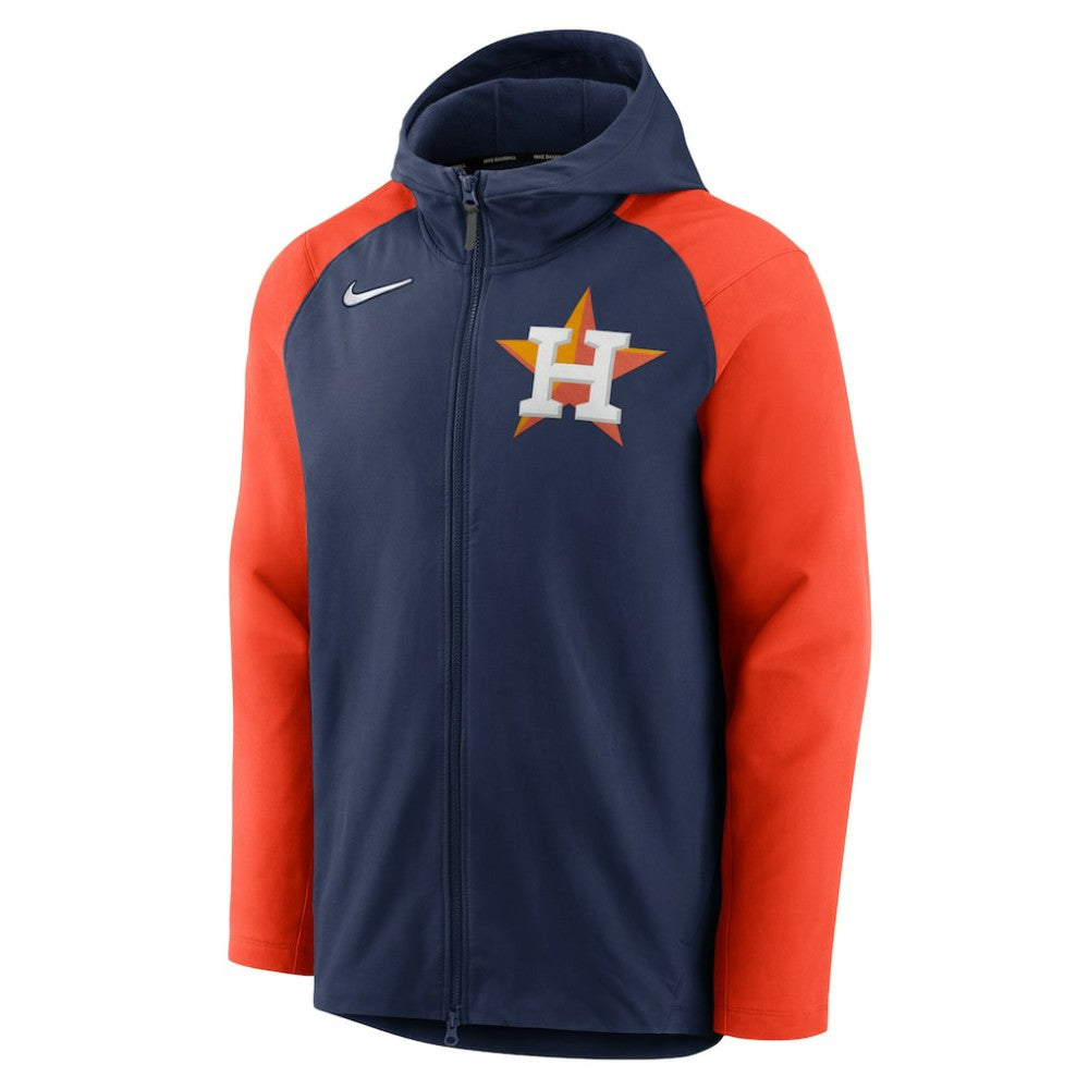Houston Astros Nike Authentic Collection Performance Raglan Full-Zip Hoodie - MLB Hoodies